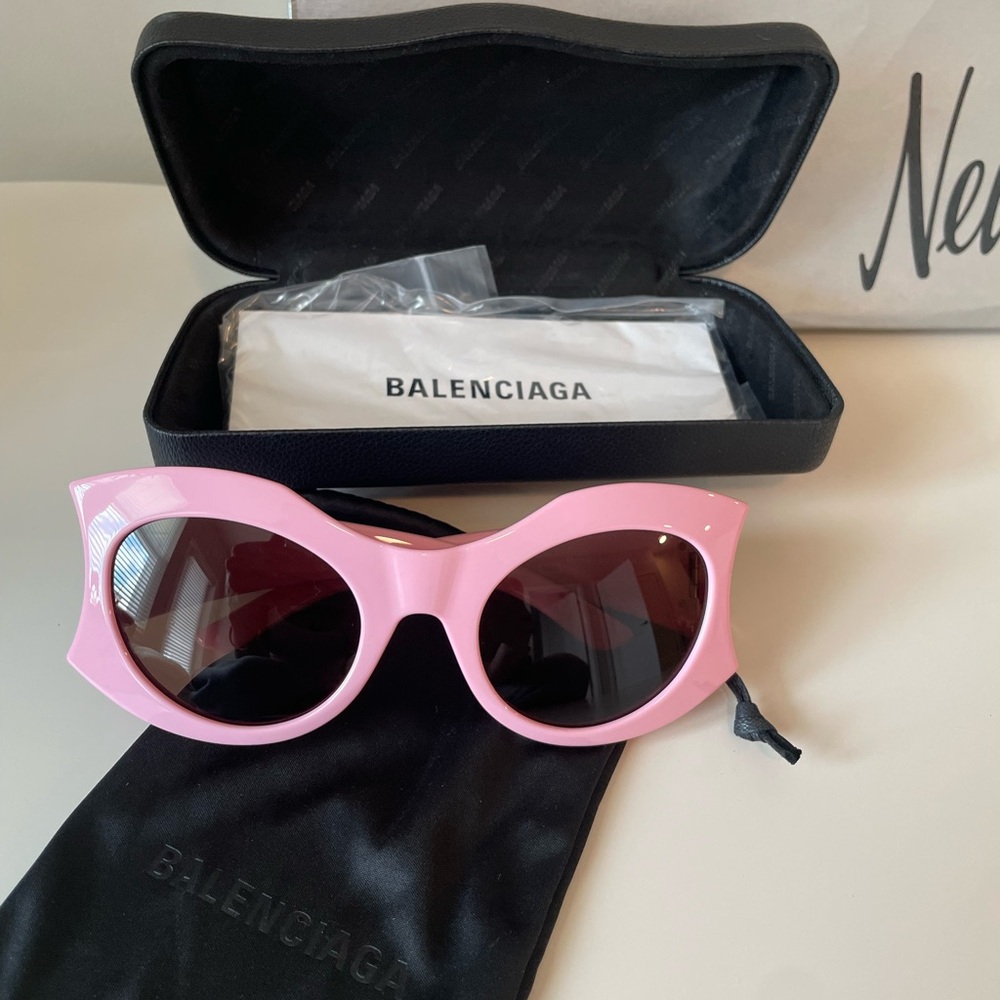 Balenciaga Pink Sunglasses - Picture 9 of 9